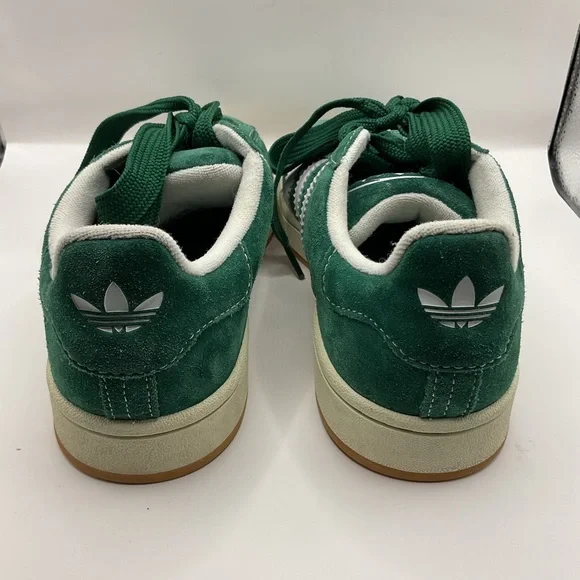 adidas gazelle silver green womens adidas Kids' Grade School Campus 00s Shoes, Size 5.5, Dark Green/White